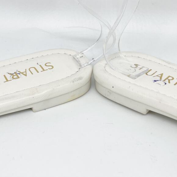 Stuart Weitzman Women's Animal Print Calf Hair Slide Sandals Size 4.5 B - Picture 13 of 13